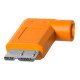 Tethertools Adaptateur Tetherpro à angle droit USB 3.0 / Micro B