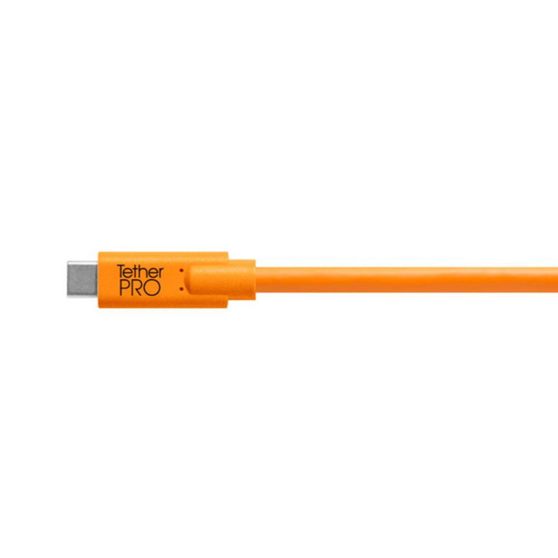 Tethertools Câble Tetherpro USB-C vers Mini-B 2.0 5 broches • Orange