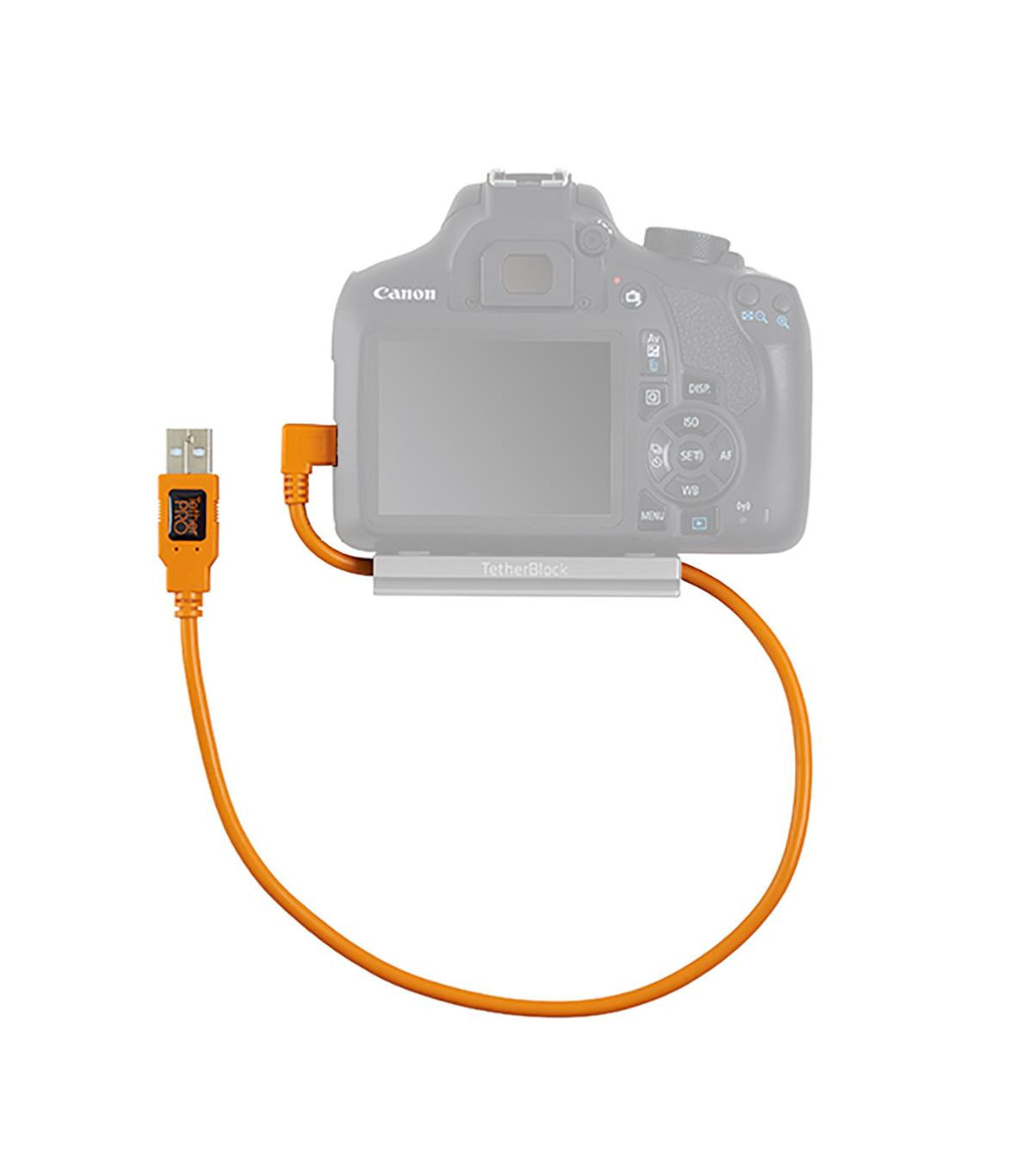 Tethertools Câble Tetherpro USB-C vers Mini-B 2.0 5 broches • Orange -  Prophot