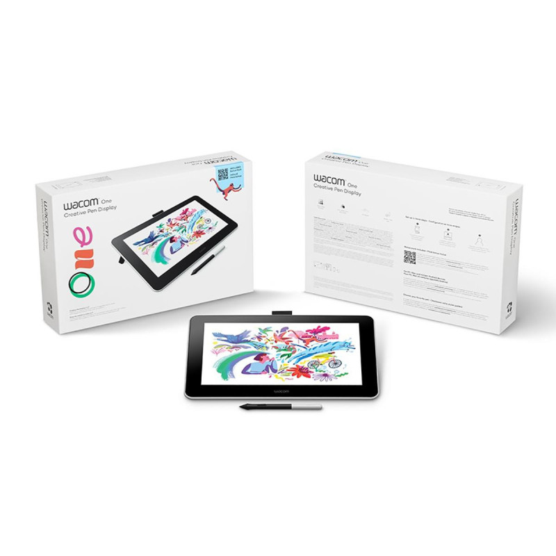 Wacom One Creative Pen Display Tablette 13,3 pouces