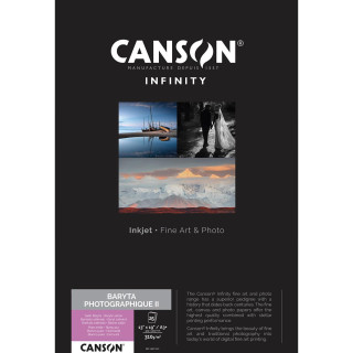 Canson Infinity Baryta Photographique II A3+ 310g / 25 feuilles