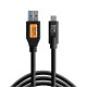 Tethertools Câble Tetherpro USB 3.0 vers USB-C 4,6m • Noir