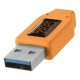 Tethertools Câble Tetherpro USB 3.0 vers USB-C 4,6m • Orange