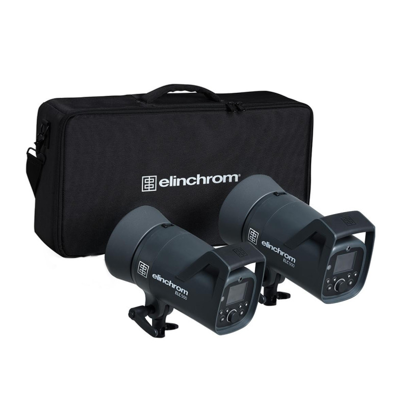 Elinchrom Kit ELC 500 / ELC 500 avec 2 Bols 16cm et un sac