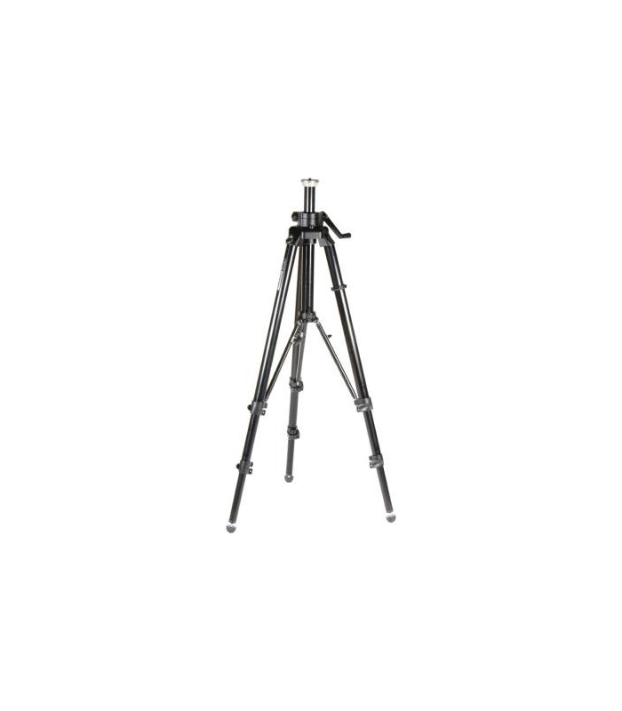 Manfrotto Trépied Pro avec Colonne à Crémaillère en Aluminium Noir