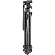 Manfrotto Kit Trépied Alu 3 Sections 290 Light avec Rotule Vidéo Flui