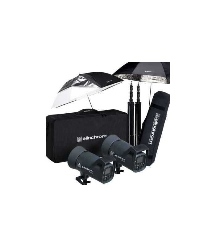 Elinchrom Kit ELC 500 Parapluies