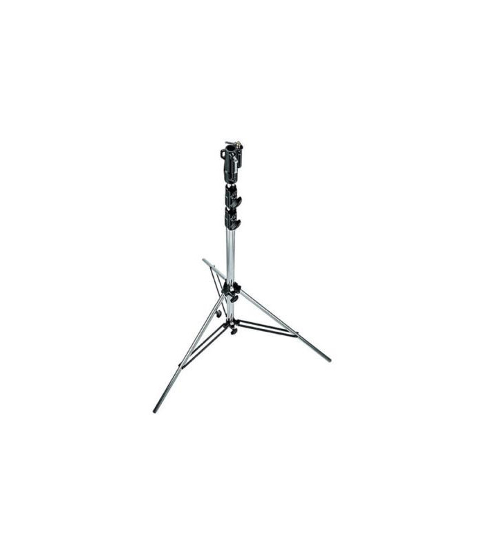 Manfrotto Pied Lumière Acier 3 sections - Chrome