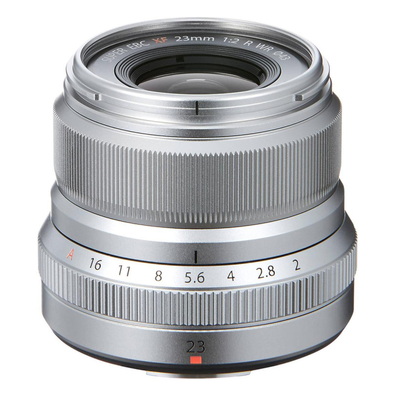 Fujifilm Objectif Fujinon XF 23mm f/2 R WR - Silver