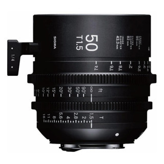 Sigma Objectif Cine High Speed Prime 50mm T1.5 FF  Canon EF - Feet