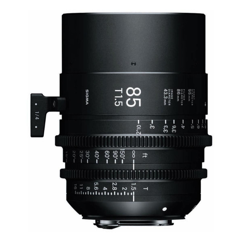 Sigma Objectif Cine High Speed Prime 85mm T1.5 FF monture E - Feet