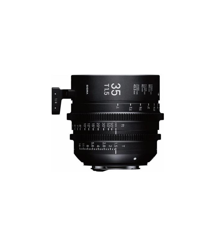 Sigma Objectif Cine High Speed Prime 35mm T1.5 FF monture E - Feet
