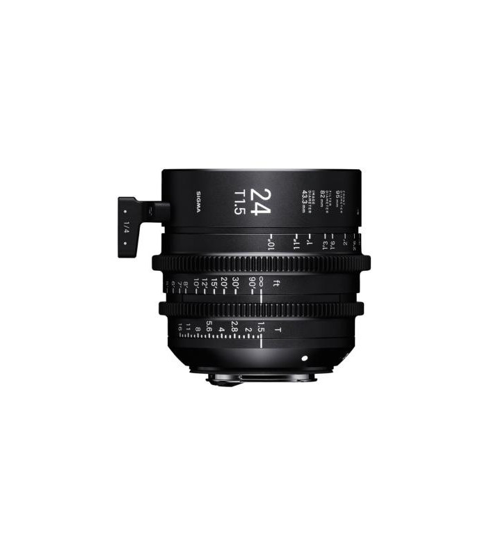 Sigma Objectif Cine High Speed Prime 24mm T1.5 FF Canon EF - Feet