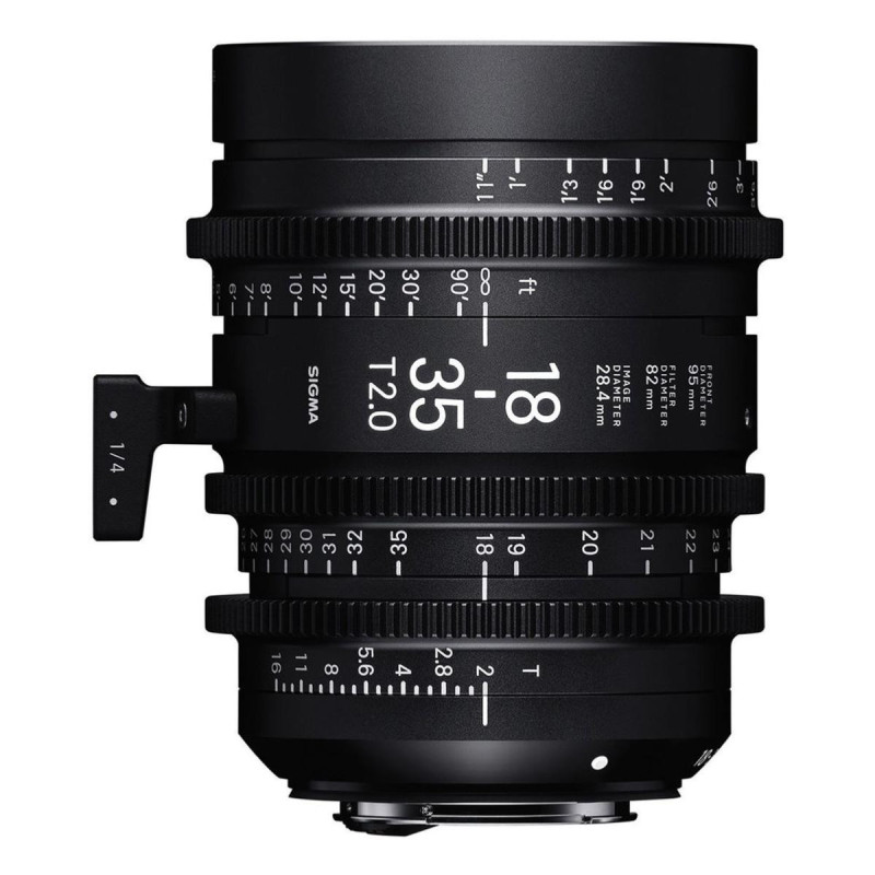 Sigma Objectif Cine Zoom High Speed 18-35mm T2 F/CE Canon EF - Feet