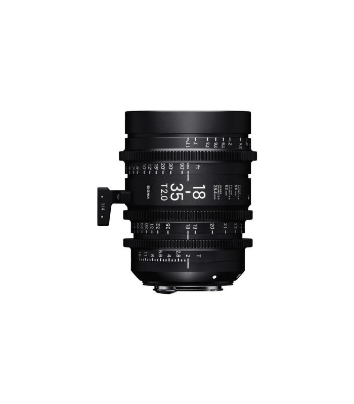 Sigma Objectif Cine Zoom High Speed 18-35mm T2 F/CE Canon EF - Feet