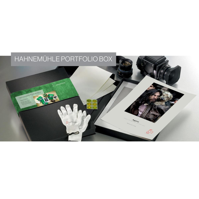 Hahnemühle Portfolio Box Agave Edition A3+ 50 feuilles