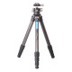 Leofoto Kit Trépied LS-324C Carbone 4 sections avec rotule LH-40