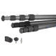 Leofoto Kit Trépied LS-324C Carbone 4 sections avec rotule LH-40