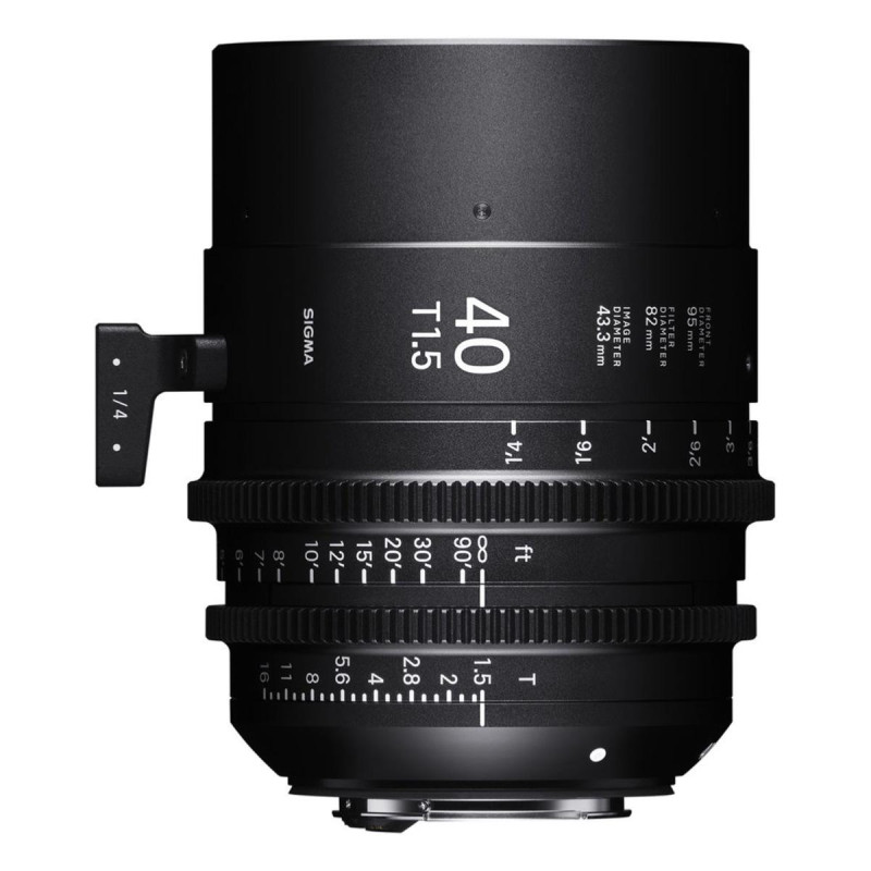 Sigma Objectif Cine 40mm T1.5 FF High Speed Prime Canon EF - Feet