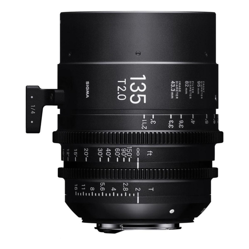 Sigma Objectif Cine 135mm T2 FF High-Speed Prime Canon EF - Feet