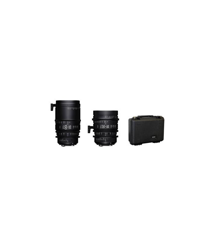 Sigma Kit Objectifs Cine 18-35mm T2 et 50-100mm T2 F/CE Feet Canon EF