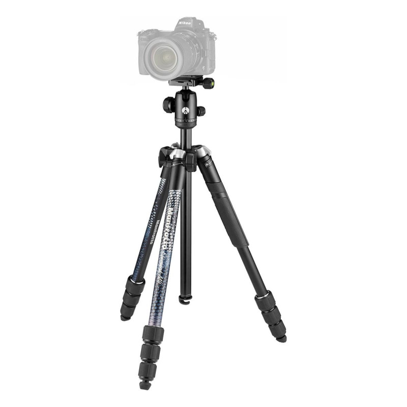 Manfrotto Trépied Element MII Alu 4 Sections - Noir