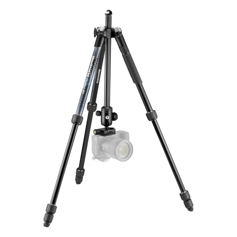 Manfrotto Trépied Element MII Alu 4 Sections - Noir