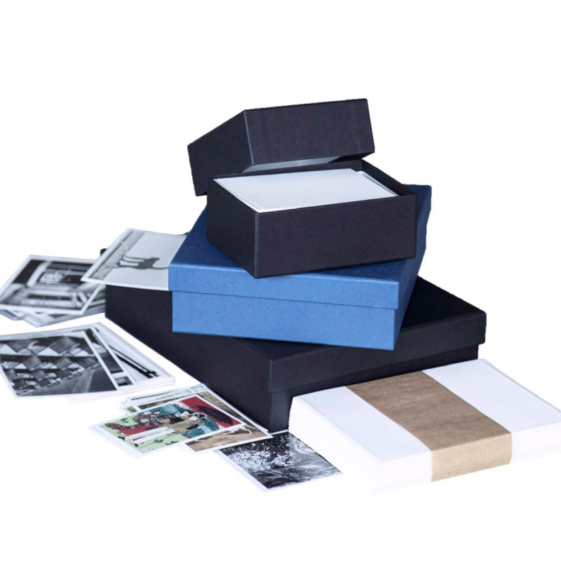 Serc Boîte Carton Neutre Noire BCP01HN 13x18 x 6 cm - sans acide