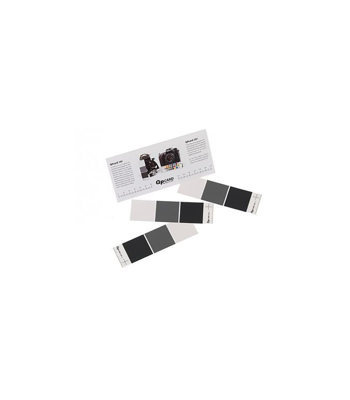 Qpcard Charte de Gris Neutre 101 x3