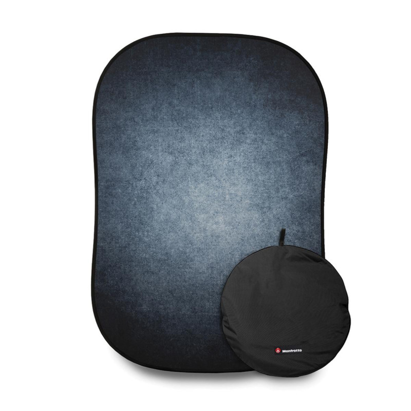 Manfrotto Fond pliable 1.5 x 2.1m Encre / Sauge