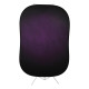 Manfrotto Fond pliable 1.5 x 2.1m Aubergine / Carmin