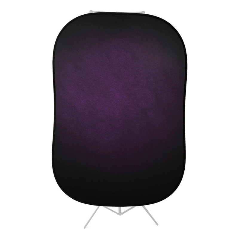 Manfrotto Fond pliable 1.5 x 2.1m Aubergine / Carmin