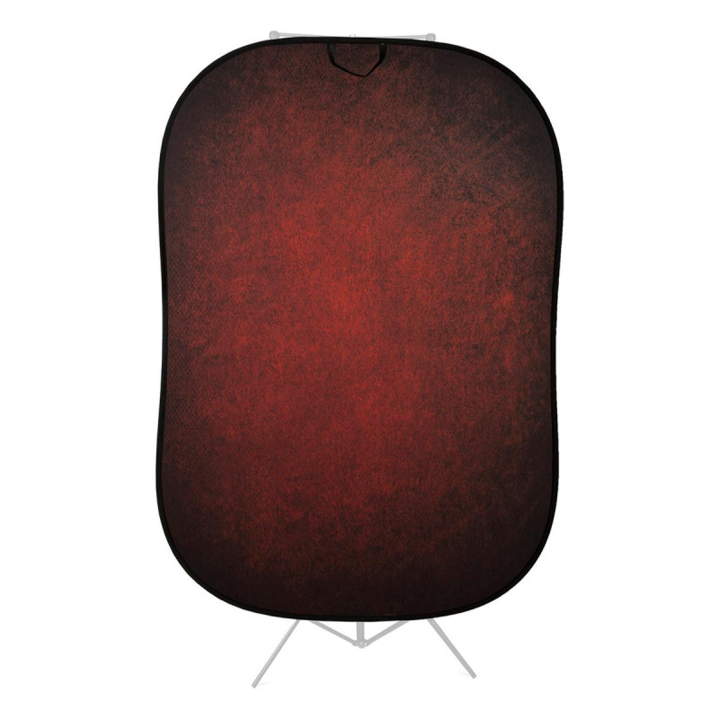 Manfrotto Fond pliable 1.5 x 2.1m Aubergine / Carmin