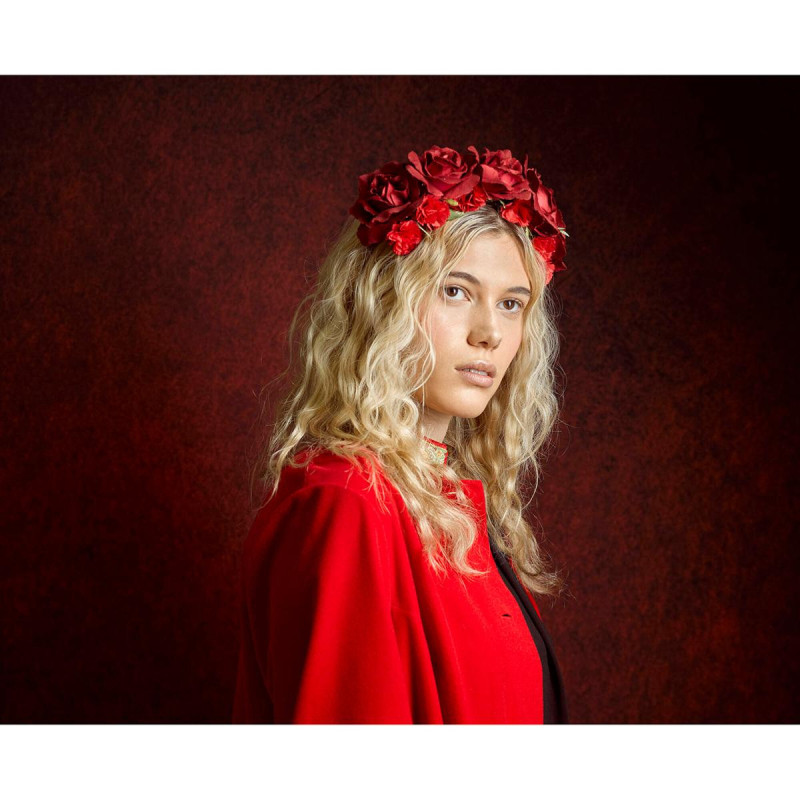 Manfrotto Fond pliable 1.5 x 2.1m Aubergine / Carmin