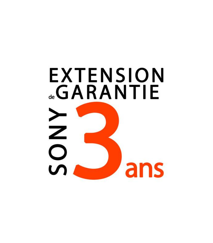 Extension de Garantie 3 ans Sony