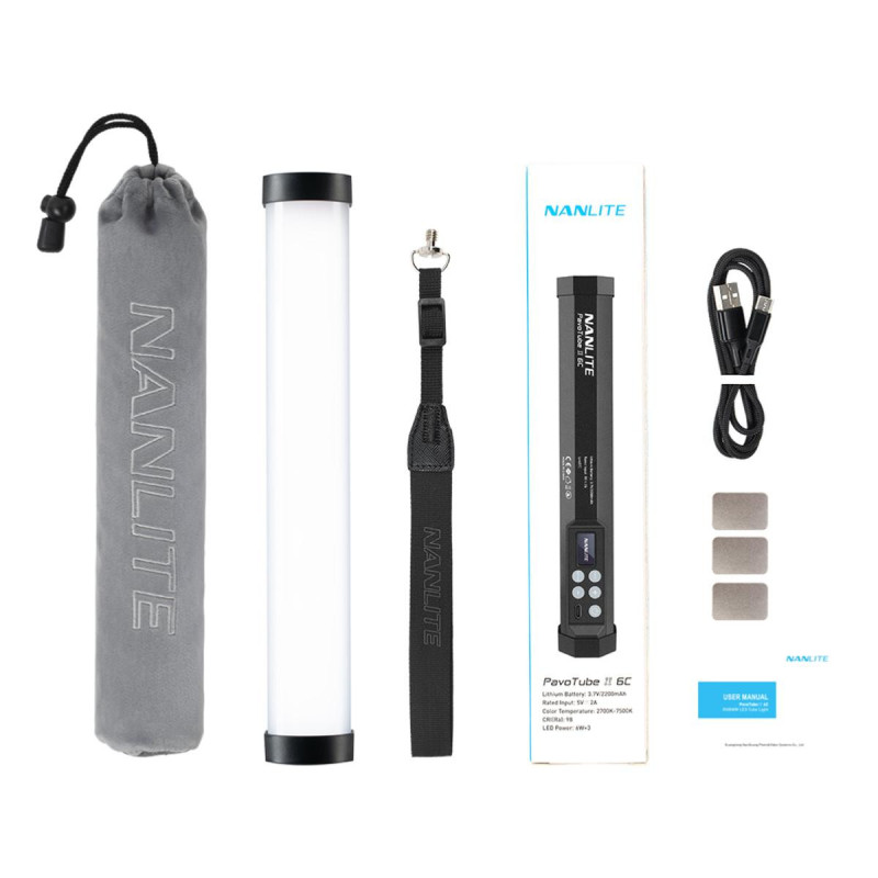 Nanlite Pavotube II 6C