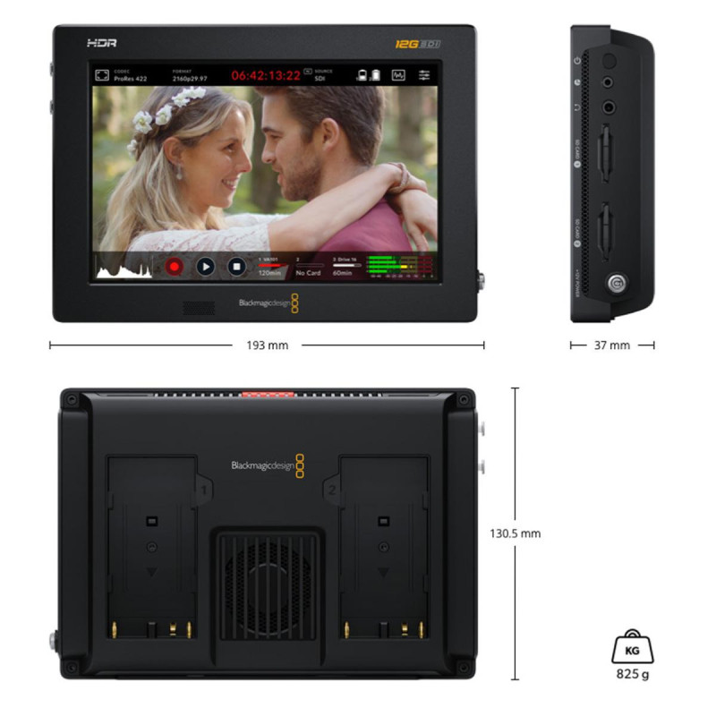 Blackmagic Video Assist 7\" 12G HDR
