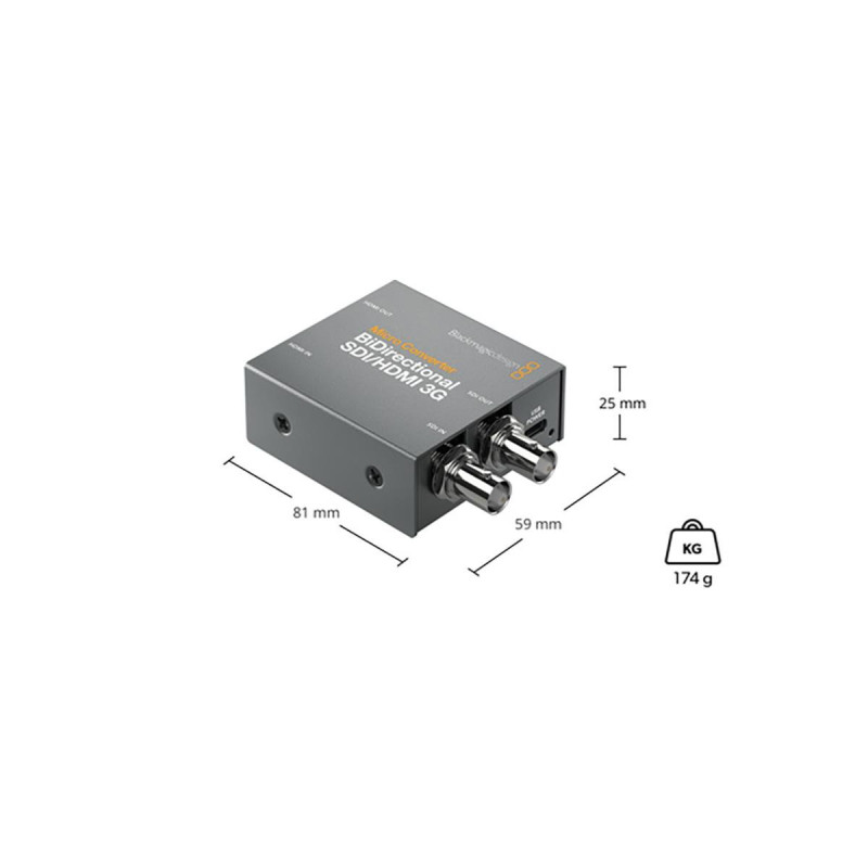 Blackmagic Micro Converter Bidirectionnel SDI/HDMI 3G alim sect.