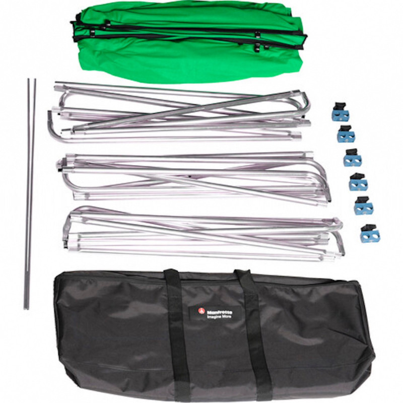Manfrotto Kit De Fond Panoramique Chroma Key FX Vert 4x2,9m