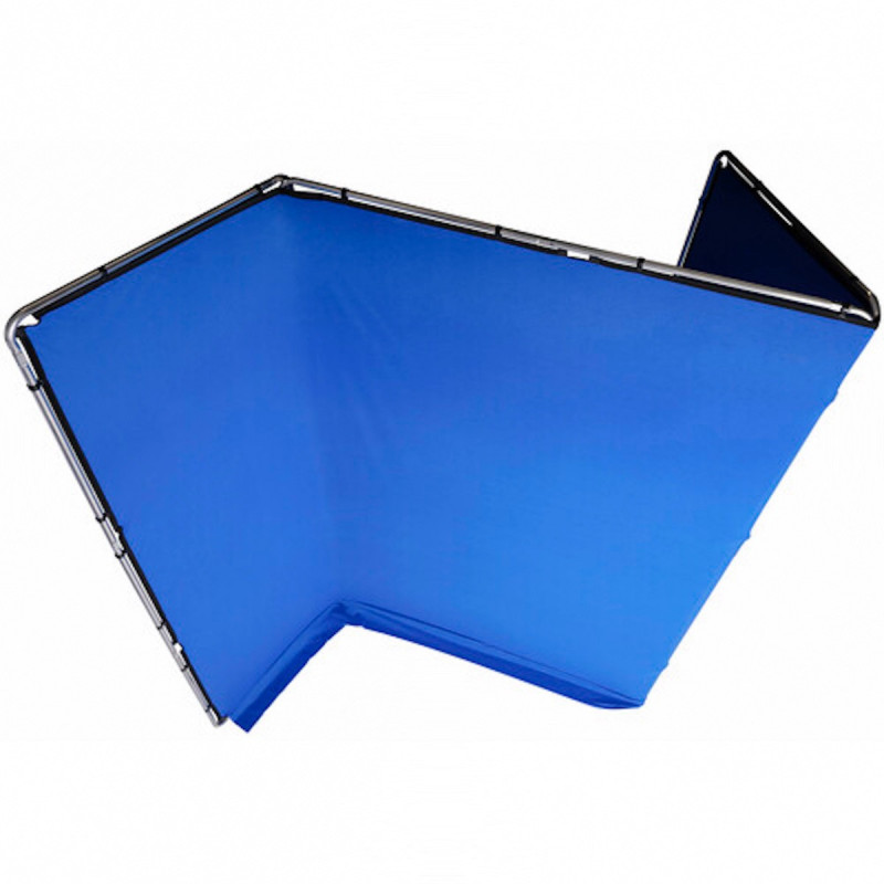 Manfrotto Kit de Fond Panoramique Chroma Key FX Bleu 4x2,9m