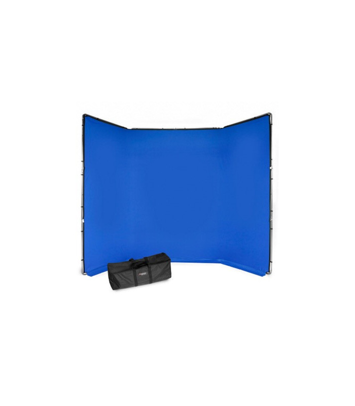 Manfrotto Kit de Fond Panoramique Chroma Key FX Bleu 4x2,9m