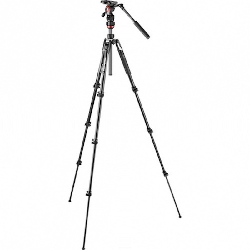 Manfrotto Kit Vidéo Befree Live aluminium noir
