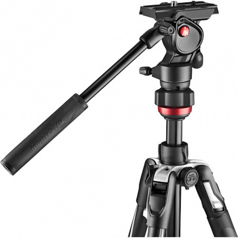 Manfrotto Kit Vidéo Befree Live aluminium noir