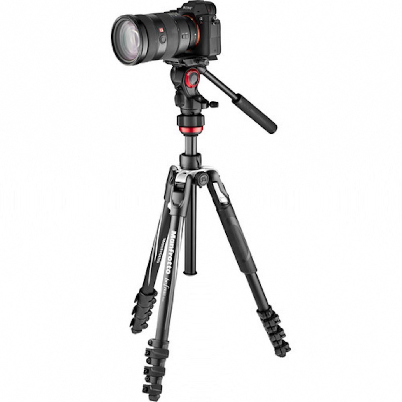 Trépied de voyage en aluminium Manfrotto Befree GT XPRO avec rotule  centrale 496