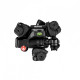 Manfrotto Kit Trépied Befree avec Rotule Fluide 3-Way Live Advanced