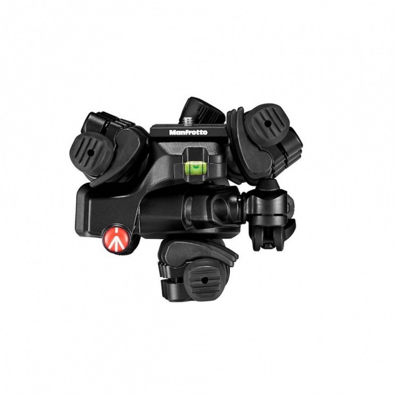 Manfrotto Kit Trépied Befree avec Rotule Fluide 3-Way Live Advanced