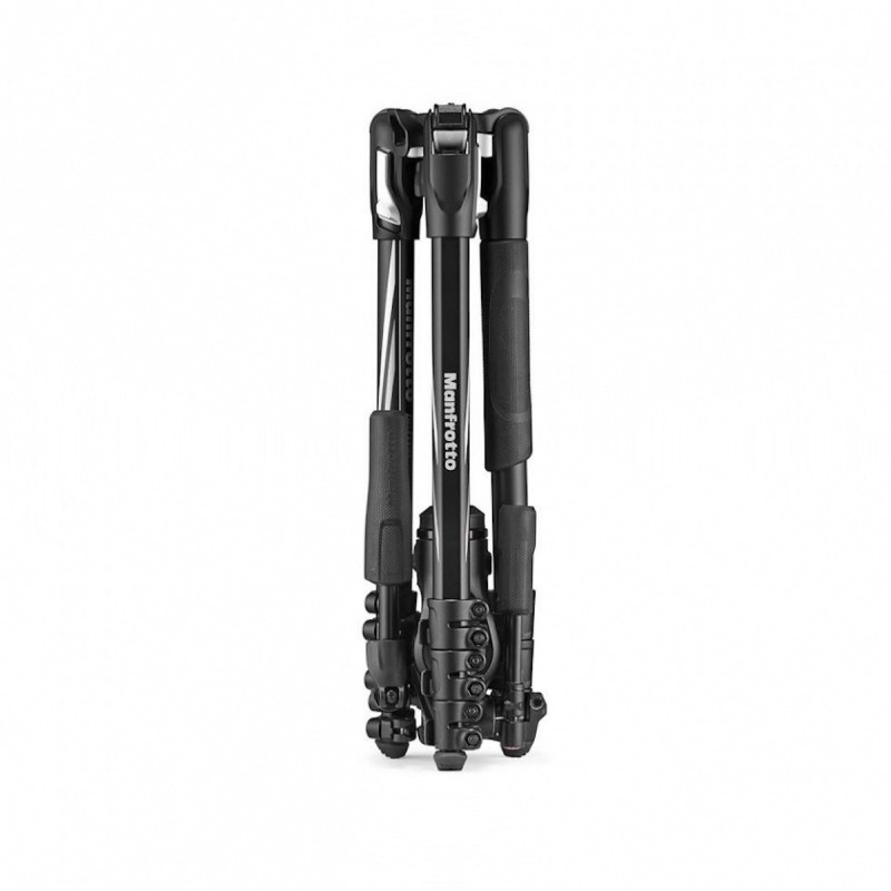 Manfrotto Kit Trépied Befree avec Rotule Fluide 3-Way Live Advanced
