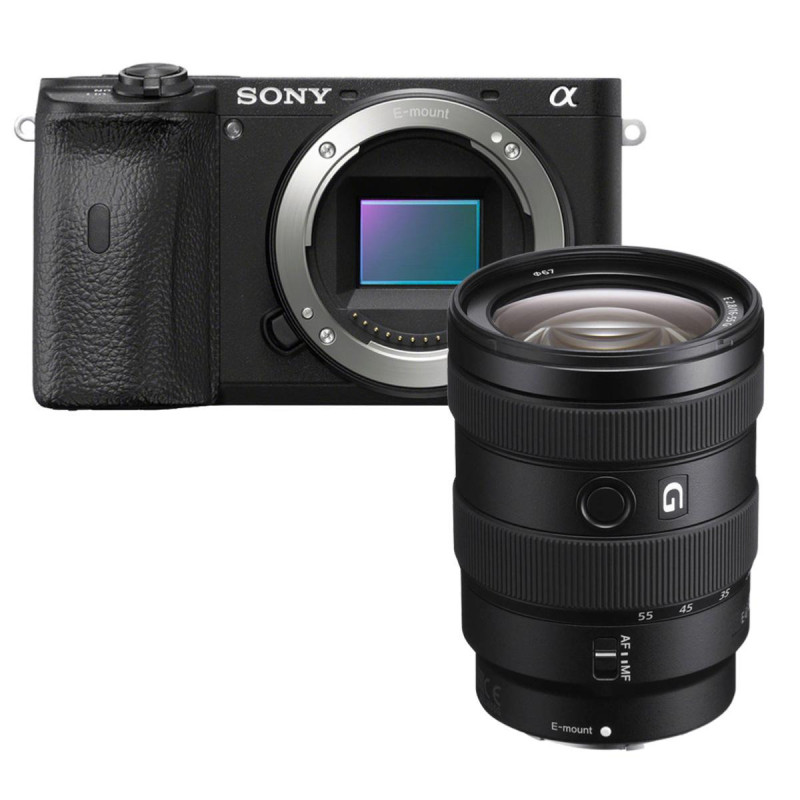 Sony Kit Alpha 6600 avec objectif E  E 16-55mm f/2.8