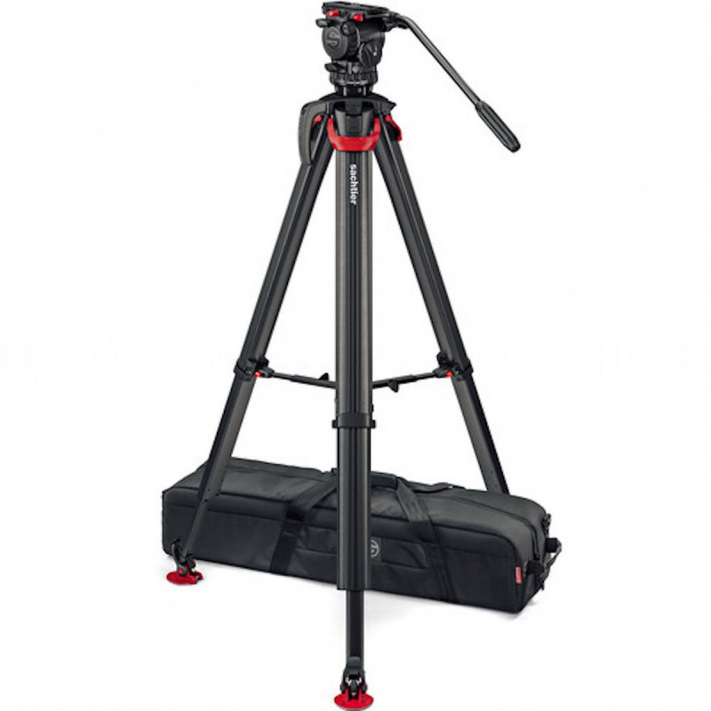 Sachtler Kit Trepied Flowtech 75 MS avec Rotule Aktiv 6