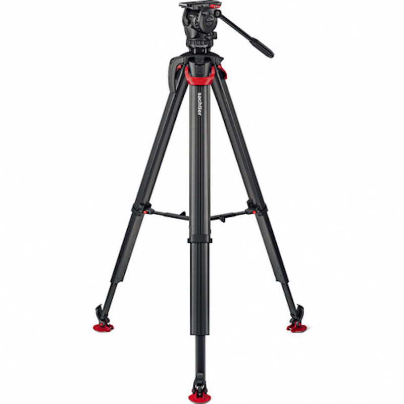 Sachtler Kit Trepied Flowtech 75 MS avec Rotule Aktiv 6